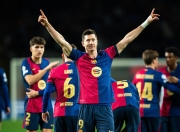 包含莱万多夫斯基新星大胜表现惊艳，巴塞罗那未来可期！的词条